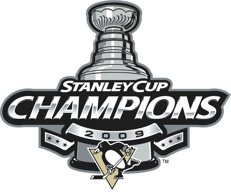 Pittsburgh Penguins 2009 Champion Logo iron on heat transfer